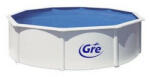 GRE kör alakú fehér medence 350x132 cm (PR358)