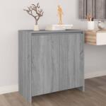vidaXL Servantă, stejar sonoma gri, 70x41x75 cm, lemn prelucrat (813003) Comoda