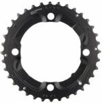 Shimano Deore FC-M617 MTB első lánckerék, 36T, 104 mm, 2x10s, alumínium, fekete
