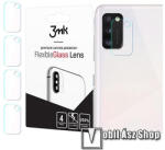 3mk Protection kameravédő flexibilis üveg 4db - 2.5D lekerekített szél, karcálló, ultravékony, 0, 2mm, 7H - ÁTLÁTSZÓ - SAMSUNG Galaxy A41 (SM-A415F)