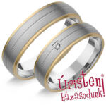 Hr41b Karikagyűrű Gyémánt Kővel (hr41b)