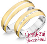  Uhag059 Ezüst Karikagyűrű Cirkónia Kövekkel (uhag059)