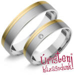  Hr72b Karikagyűrű Gyémánt Kővel (hr72b)