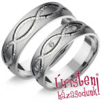 Uh057b Karikagyűrű Gyémánt Kövekkel (uh057b)