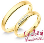  3sd5c Klasszikus Karikagyűrű Cirkónia Kövekkel (3sd5c)