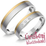  Hr172b Karikagyűrű Gyémánt Kövekkel (hr172b)