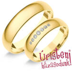  5sd7c Klasszikus Karikagyűrű Cirkónia Kövekkel (5sd7c)