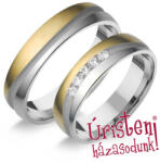  Uh665b Karikagyűrű Gyémánt Kövekkel (uh665b)