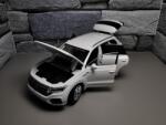 TAYUMO VW Touareg 3 white 2019 cu led-uri si sunete1/43 (14747)