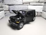 TAYUMO Jeep Wrangler Sahara Unlimited 2017 Black cu led-uri si sunete1/43 (14803)