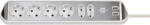 brennenstuhl Estilo 6 Plug + 2 USB 2 m (1153590620)