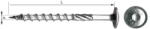 MK Suruburi Cu Cap Torx Torbante T40 8x120mm, 50/set (mk-ucsp08120) - 24mag