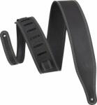 Levy's Like Butter 2.5 Double Stitched Black Curea de chitară