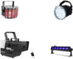 Szett Party Set M0 - Füstgép+ Stroboszkóp+UV+fényeffekt