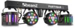 BeamZ PartyBar2 2x Par + 2x Derby (RGBW) fényeffekt szett