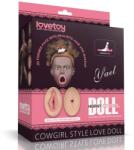 Lovetoy 10 Papusa Gonflabila Cowgirl Style Love Doll maro Papusa gonflabila