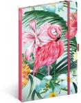 PRESCO Vonalas napló A5 - Flamingo