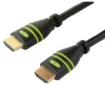TECHLY HDMI kábel, 5 méter, high speed, Ethernet, prémium, fekete (ICOC HDMI-4-050)