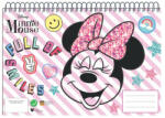 GIM Disney Minnie A/4 spirál vázlatfüzet 30 lapos csíkos (GIM34041413)