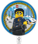 Procos Lego City papírtányér 8 db-os 23 cm FSC (PNN93456)