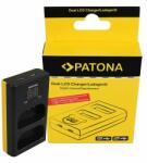 Patona Panasonic Panasonic DMW-BLJ31 Lumix DC-S1 DC-S1R DC-S1H Dual LCD USB Charger - Patona (PT-1882)