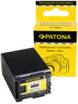 PATONA CANON BP-827 FS10 FS100 FS11 FS200 FS21 FS21 FS22 iVIS FS10 2000mAh / 7.4V / 14.8Wh Baterie Li-Ion / baterie reîncărcabilă - Patona (PT-1145)