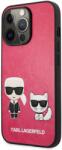 KARL LAGERFELD Apple iPhone 13 Pro Karl & Choupette cover fuchsia (KLHCP13LPCUSKCP)