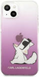 KARL LAGERFELD iPhone 13 Pro Max Choupette Fun cover pink (KLHCP13XCFNRCPI)