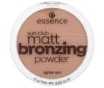 Essence Sun Club Matt Bronzing Powder bronzante 15 g pentru femei 01 Natural