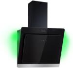 Klarstein Aurora 60 Smart, Hotă, 585 m³/h, 60 cm, hotă de coș de fum, lumină de fundal, clasa de eficiență energetică A++ (CGCH3-AuroraS-60BK) (CGCH3-AuroraS-60BK) - klarstein Hota