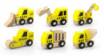 Viga Toys Set 6 vehicule de constructie, viga (50541) - bekid
