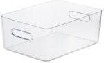 SMARTSTORE Műanyag tárolódoboz, 15, 4 liter, SMARTSTORE "Compact Clear L", átlátszó (CSDSMART14)