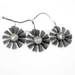 Delta ASUS GTX 980Ti R9 390X 390 GTX 1060 1070 1080Ti RX480 series FDC10U12S9-C FDC10H12S9-C 87mm 4 pin VGA videókártya hűtő/ventilátor/fan (PSF050221)
