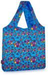 Bagmaster színes virágmintás bevásárló táska shopping bag22e