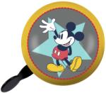 Disney Retro bicikli csengő - Mickey egér - Sárga