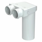 Dalap Műanyag kondenzvíz gyűjtő a víz elvezetésére a szellőzőcsatornából Ø 125 mm (495)