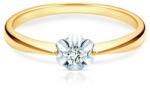 SAVICKI Inel de logodnă SAVICKI: aur bicolor, diamant - savicki - 2 682,00 RON