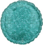 Amscan Kék flitter mintás fólia lufi 43 cm (DPA4219501)