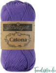 Scheepjes Catona 508 Deep Amethyst - ametiszt lila pamut fonal - 50gramm
