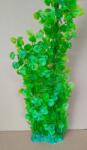 Szer-Ber Akváriumi műnövény hosszú zöld szárral és sűrű kerek levelekkel (40 cm)