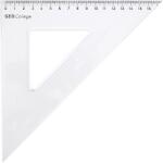 Aristo Háromszögvonalzó, műanyag, 45/45/90, 18-25 cm, Aristo GEO College (GEO23425)