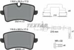 TEXTAR set placute frana, frana disc TEXTAR Q+ 2521413 (2521413)