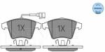 MEYLE set placute frana, frana disc MEYLE -ORIGINAL: True to OE. 025 237 4618/W (025 237 4618/W)
