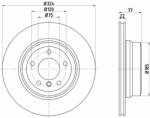 TEXTAR Disc frana TEXTAR PRO 92201903 (92201903)