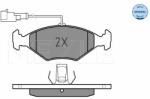MEYLE set placute frana, frana disc MEYLE -ORIGINAL: True to OE. 025 232 2018/W (025 232 2018/W)