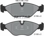 TEXTAR set placute frana, frana disc TEXTAR Q+ 2115402 (2115402)