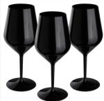  Set 3 pahare Negre wine cocktail , policarbonat, 470 cc , tritan Pahar
