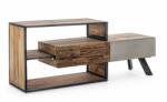 Bizzotto Comoda TV 2 sertare lemn maro Manchester 145x40x60 cm (0746739) Comoda
