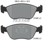 TEXTAR set placute frana, frana disc TEXTAR Q+ 2149201 (2149201)
