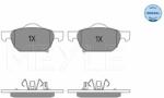 MEYLE set placute frana, frana disc MEYLE -ORIGINAL: True to OE. 025 247 9617/W (025 247 9617/W)